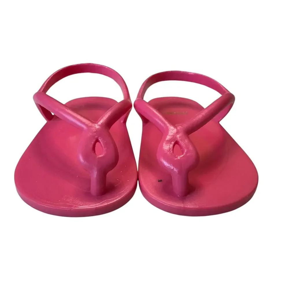 AMERICAN GIRL Joss GOTY 2020 Meet Shoes Sandals Only Retired Pink Flip Flops